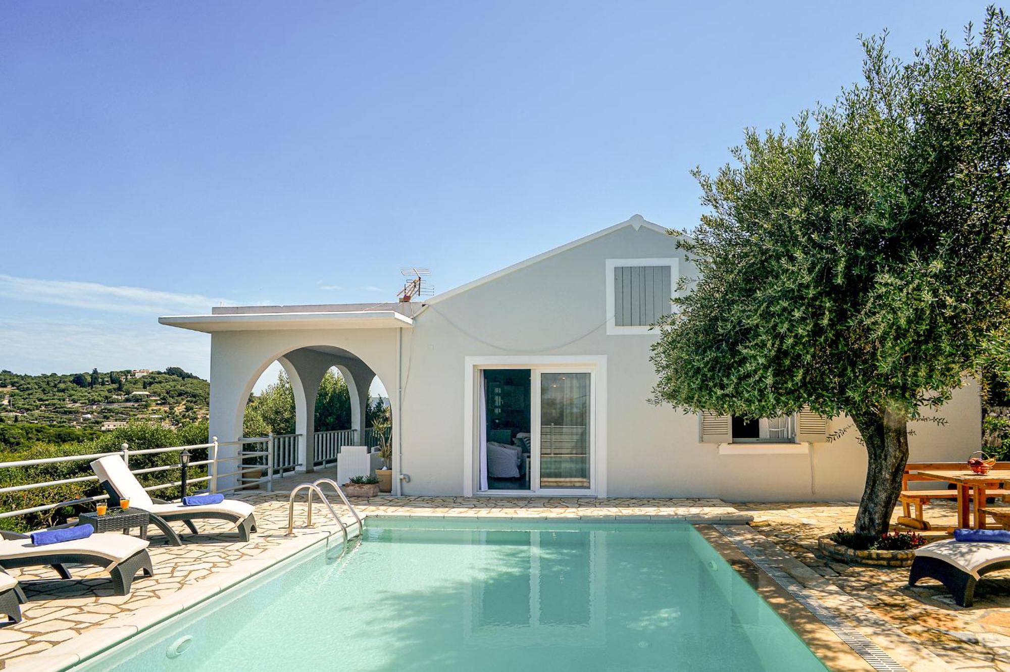 Lioniskari Seaviews - Paxoi'S Private Pool Oasis Villa Porto Ozias Екстериор снимка