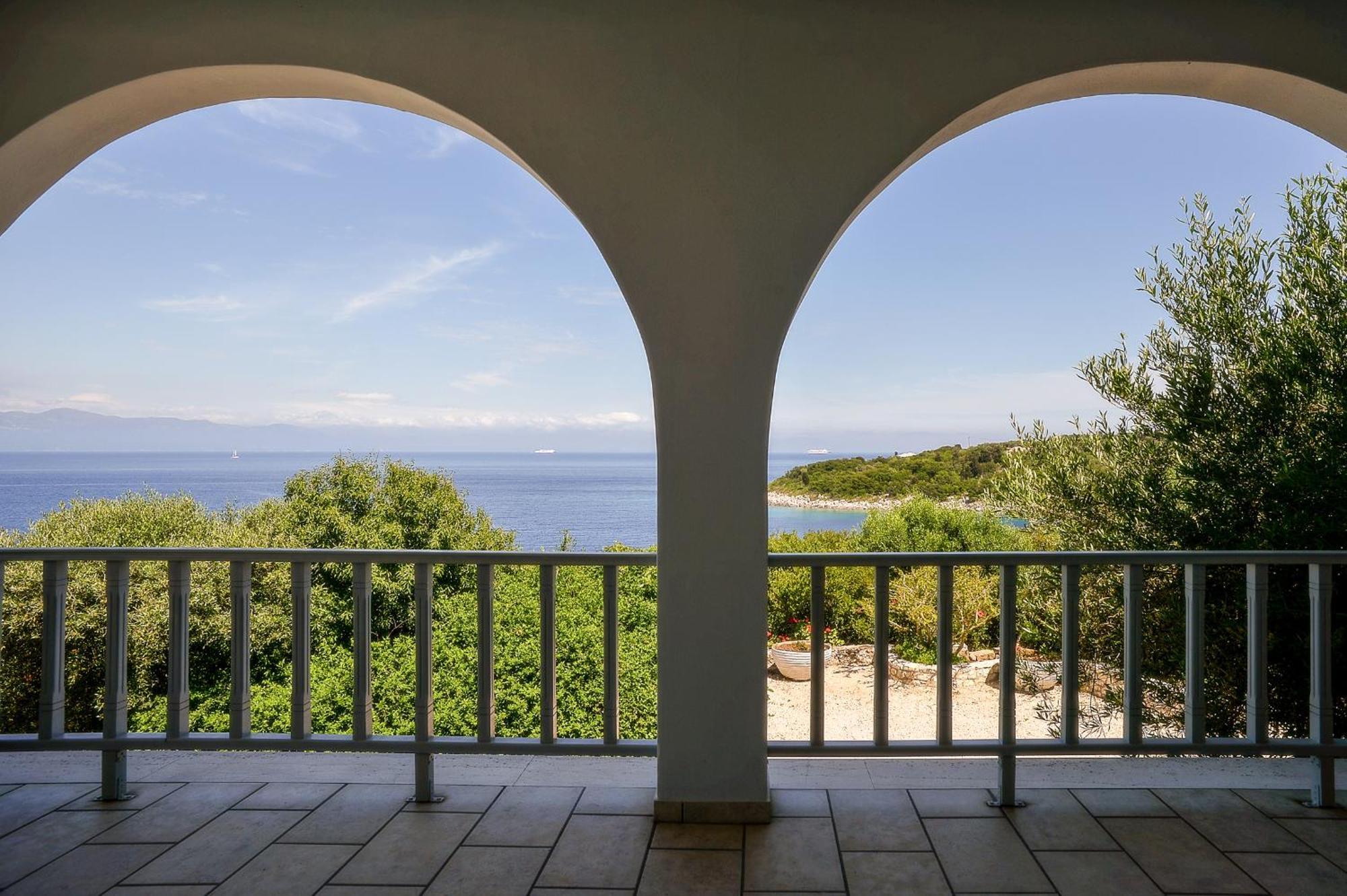 Lioniskari Seaviews - Paxoi'S Private Pool Oasis Villa Porto Ozias Екстериор снимка