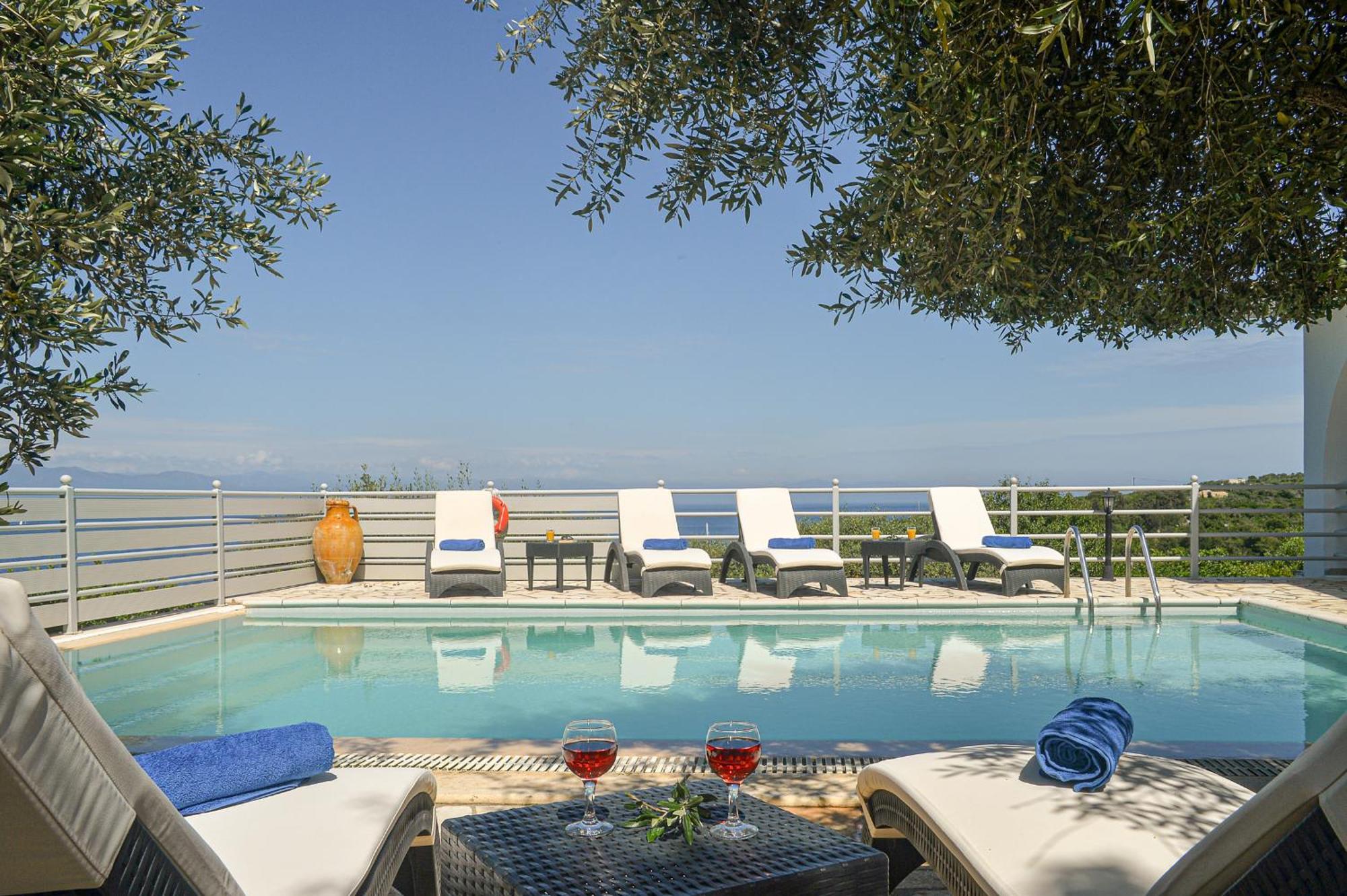 Lioniskari Seaviews - Paxoi'S Private Pool Oasis Villa Porto Ozias Екстериор снимка