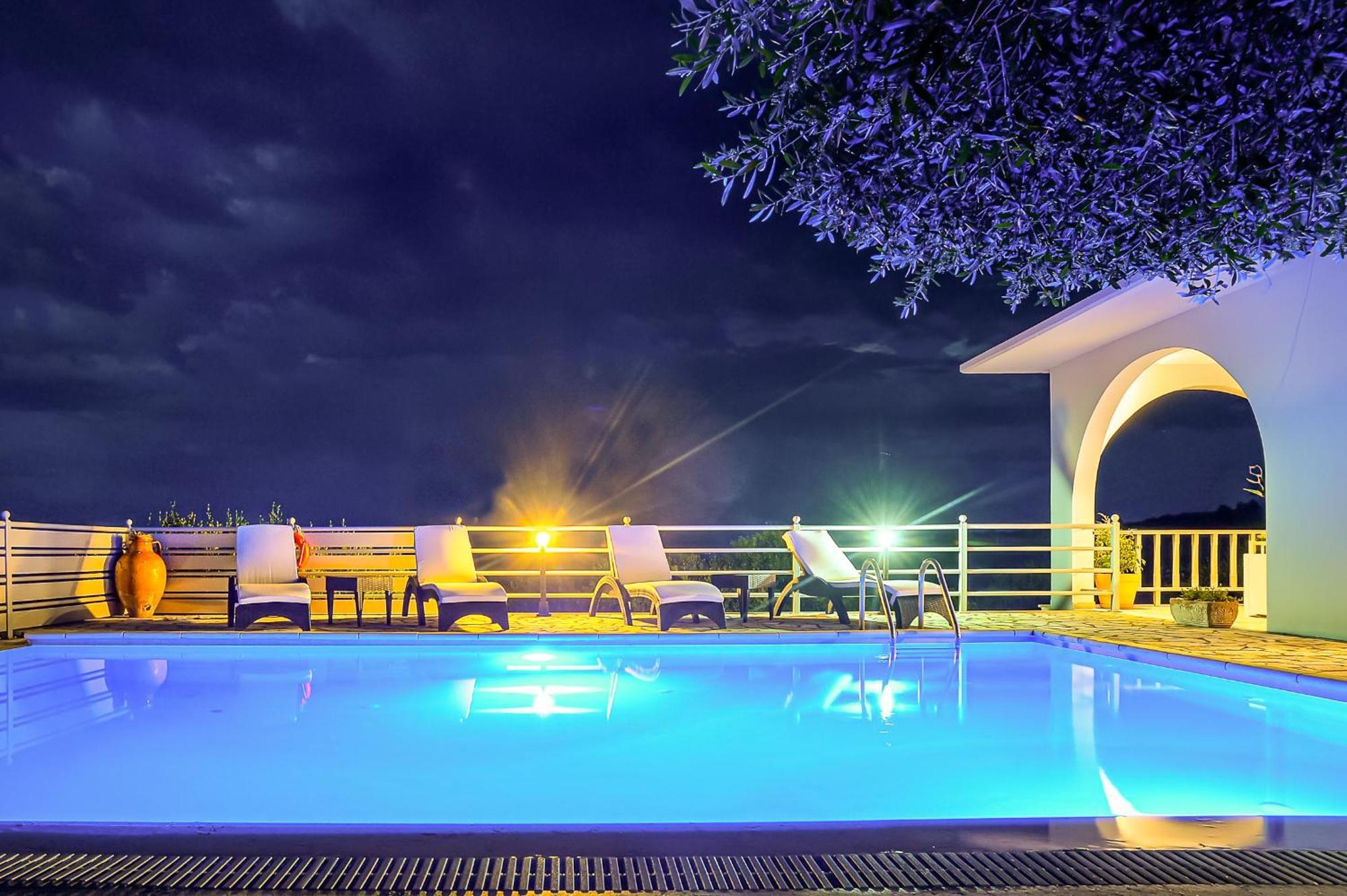 Lioniskari Seaviews - Paxoi'S Private Pool Oasis Villa Porto Ozias Екстериор снимка