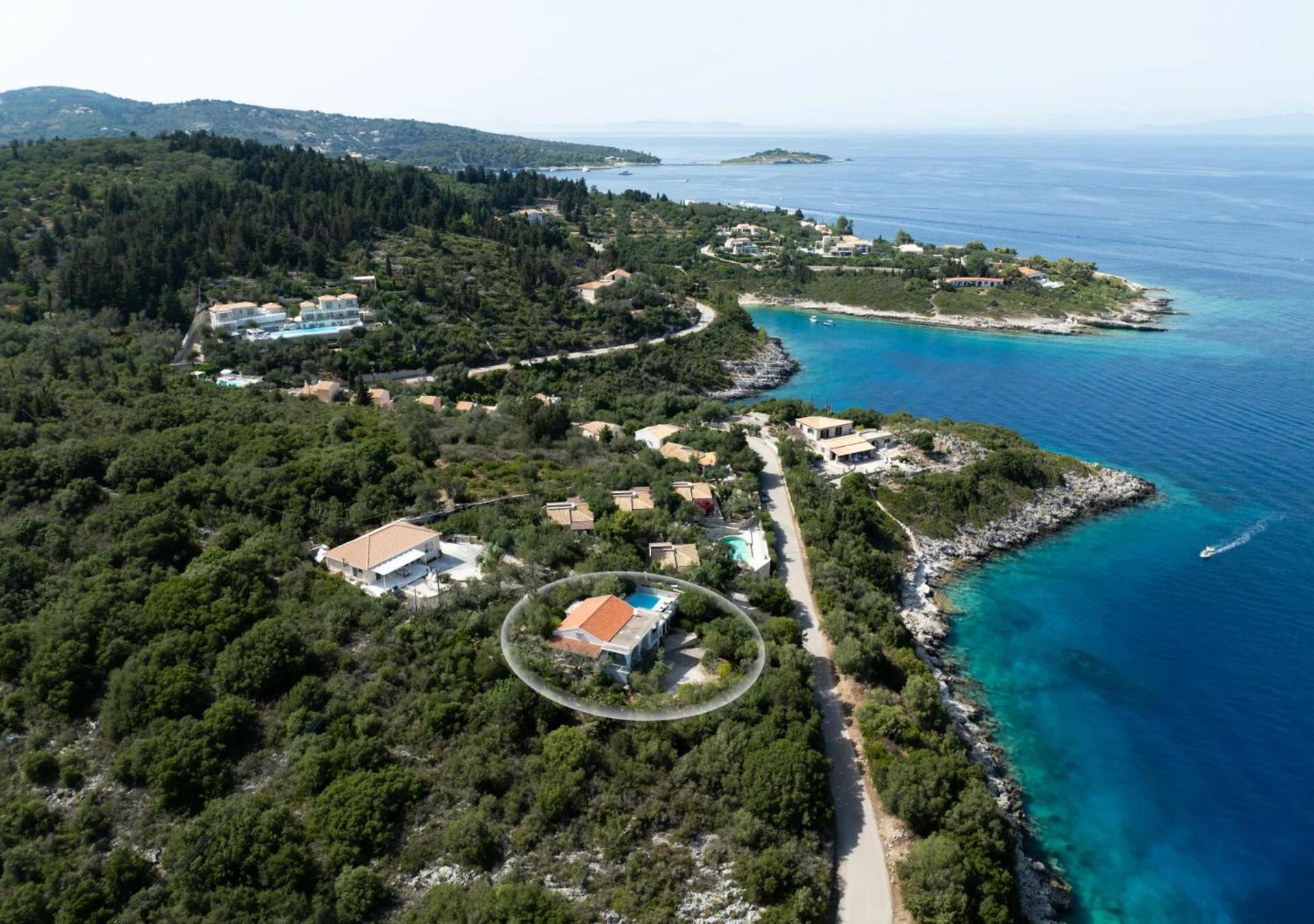 Lioniskari Seaviews - Paxoi'S Private Pool Oasis Villa Porto Ozias Екстериор снимка