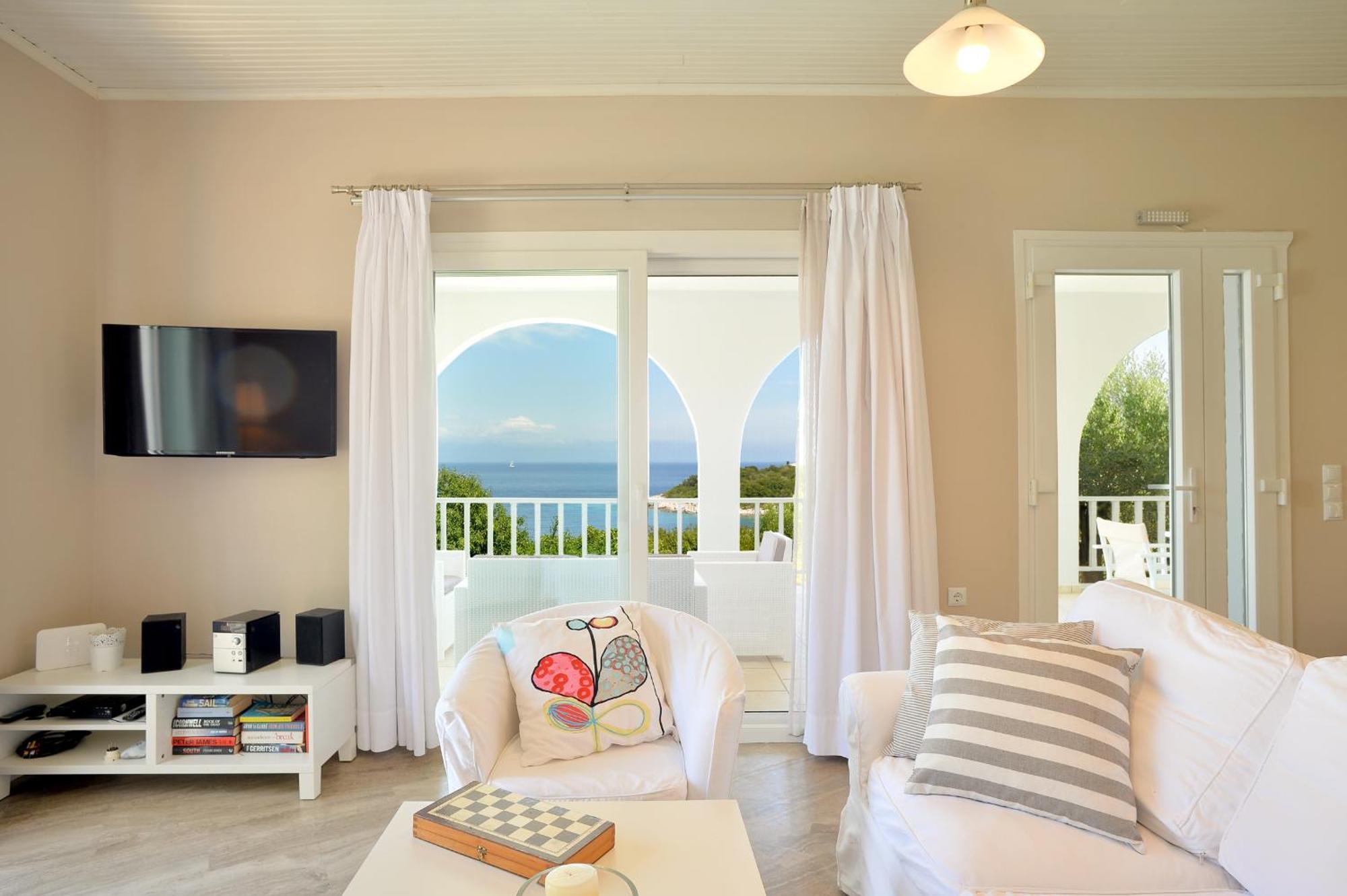 Lioniskari Seaviews - Paxoi'S Private Pool Oasis Villa Porto Ozias Екстериор снимка