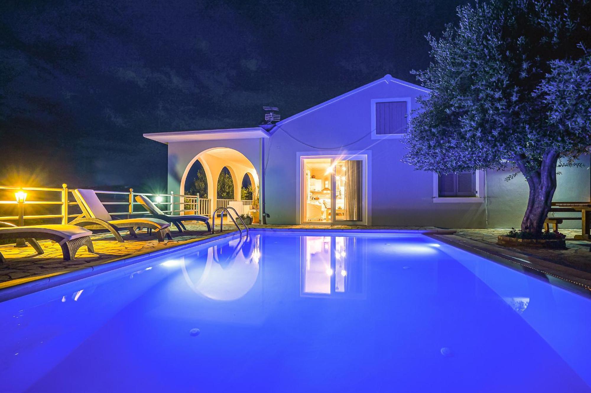 Lioniskari Seaviews - Paxoi'S Private Pool Oasis Villa Porto Ozias Екстериор снимка